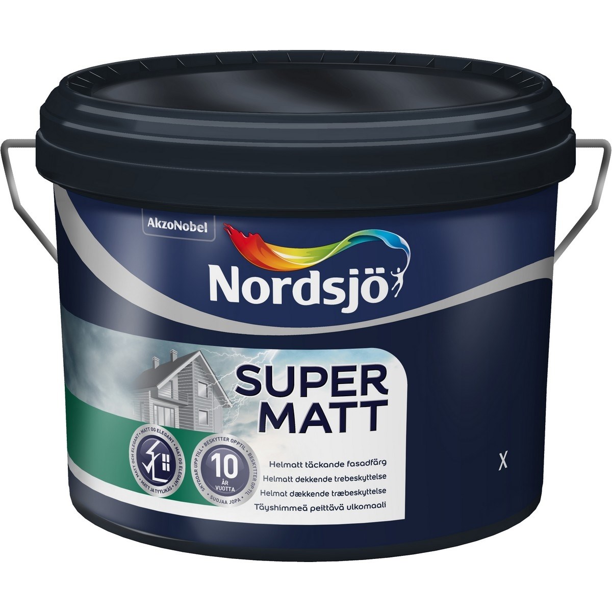 Träfasadfärg Super Matt Bw, 10L