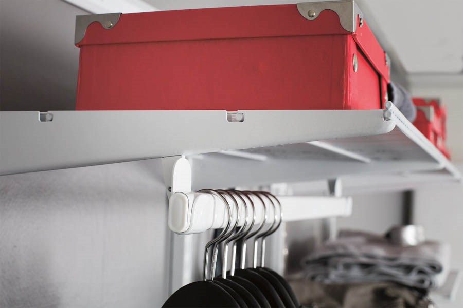 Klädstång Vit, 1905x30mm