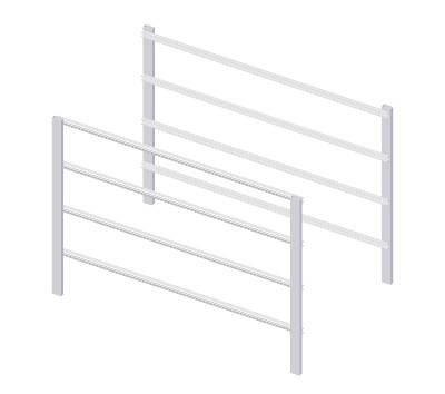 Stativgavelpar 4-skenig