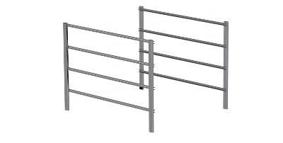 Stativgavelpar 4-skenig
