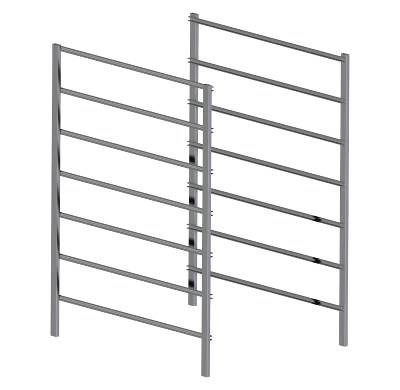 Stativgavelpar 7-skenig