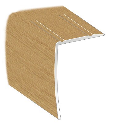 Trappnos Fix Fix Aluminium, Ek, 2000x32x50mm