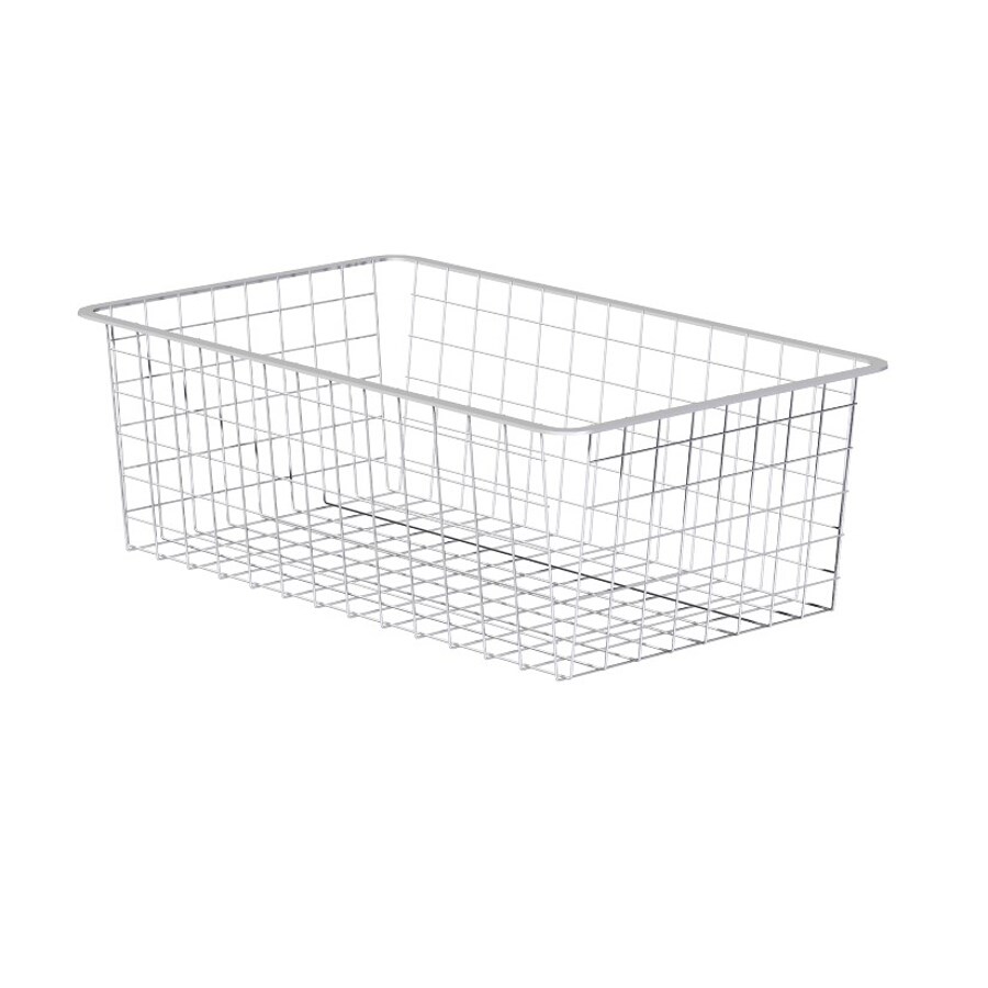 Trådback Mini Vit, 427x427x185mm