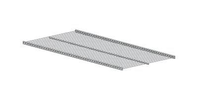 Trådhylla Silver, 405x14mm