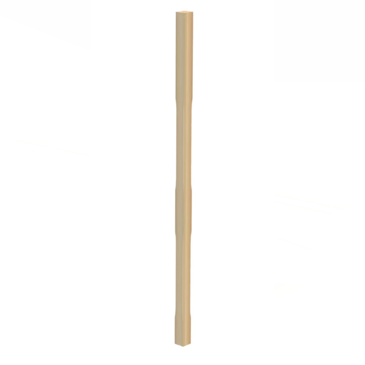 Ändstolpe Helsinki Lång Furu, Obehandlad, 2500mm