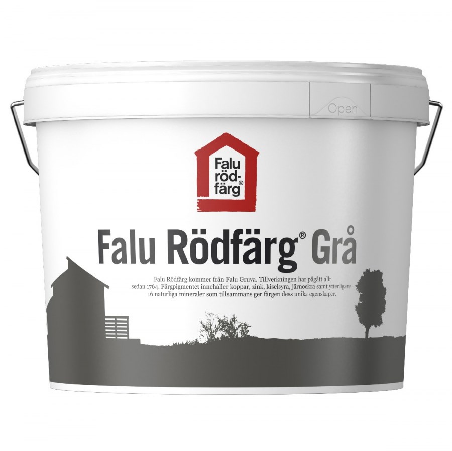 Slamfärg Rödfärg Grå, 5L