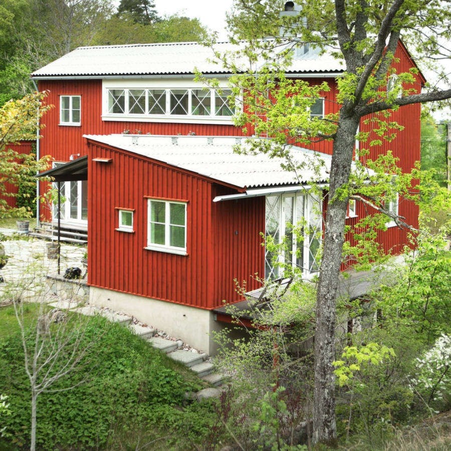 Slamfärg Rödfärg Röd, 10L