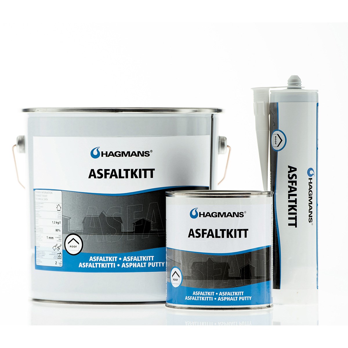 Asfaltkitt Flera Storlekar