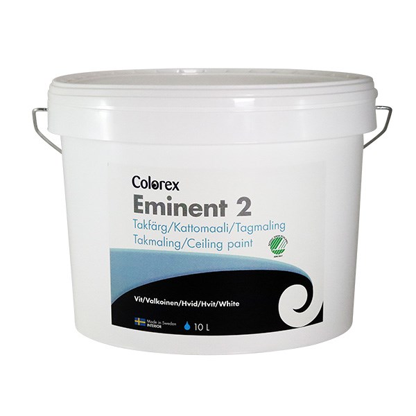 Vägg- Och Takfärg Eminent 2 Helmatt, Vit Flera Storlekar
