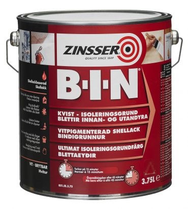 Isoleringsgrundfärg Bin Vit