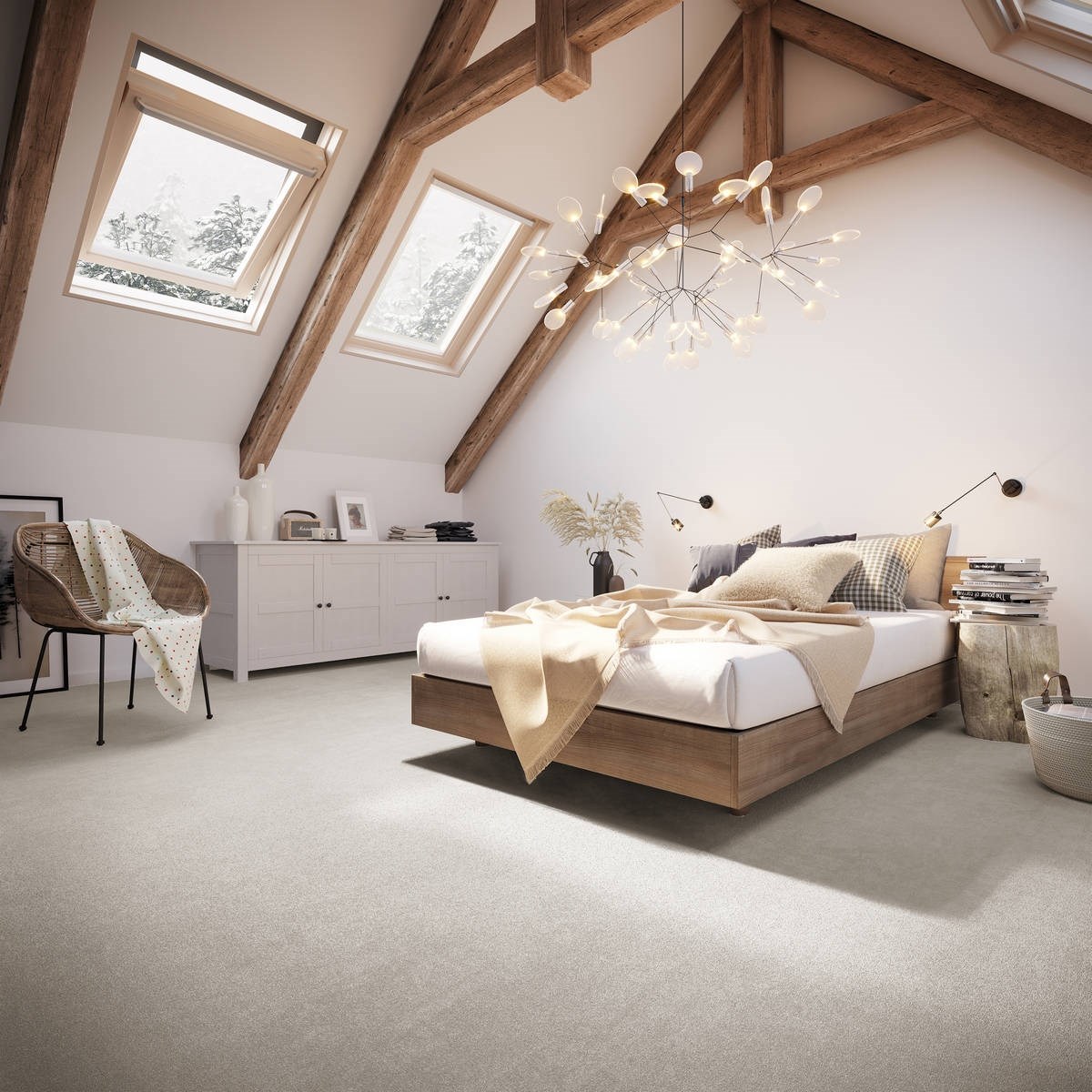 Heltäckningsmatta Simple Life Ambience 33 400cm, Beige