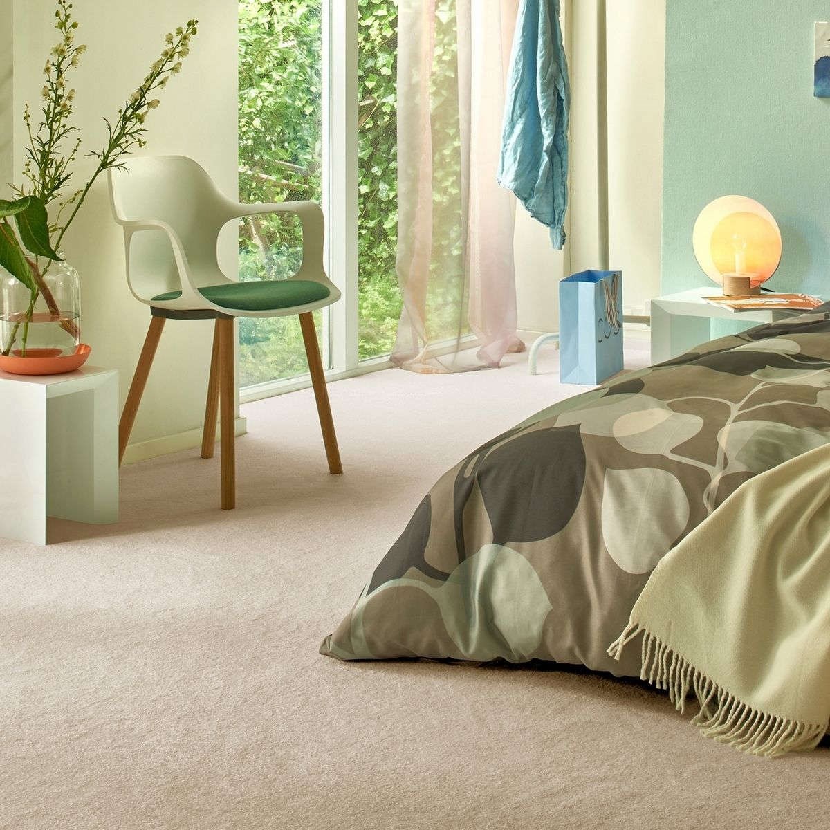 Heltäckningsmatta Sedna Kai 33 400cm, Beige