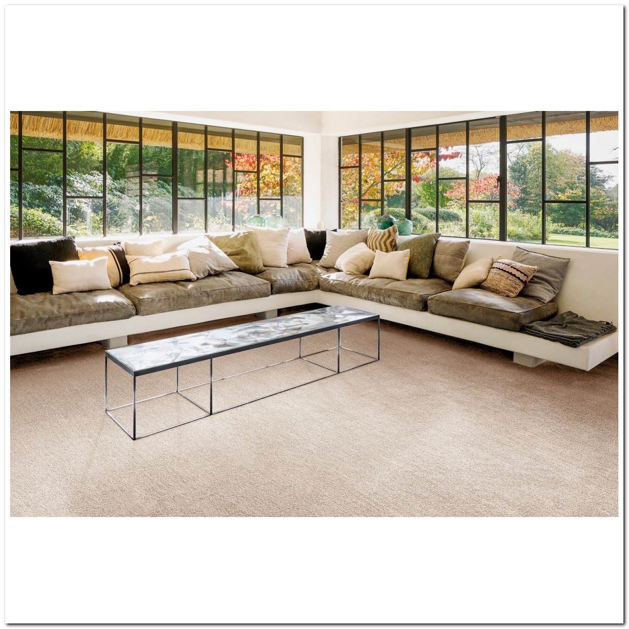 Heltäckningsmatta Sedna Ocean 33 500cm, Beige