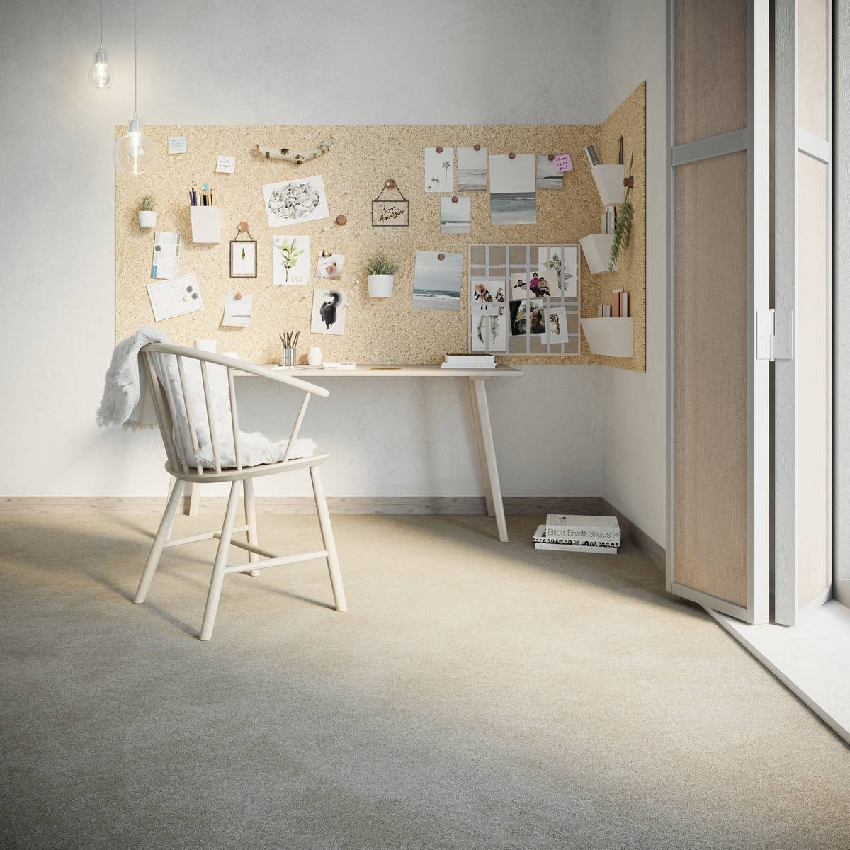 Heltäckningsmatta Simple Life Atmosphere 39 400cm, Beige