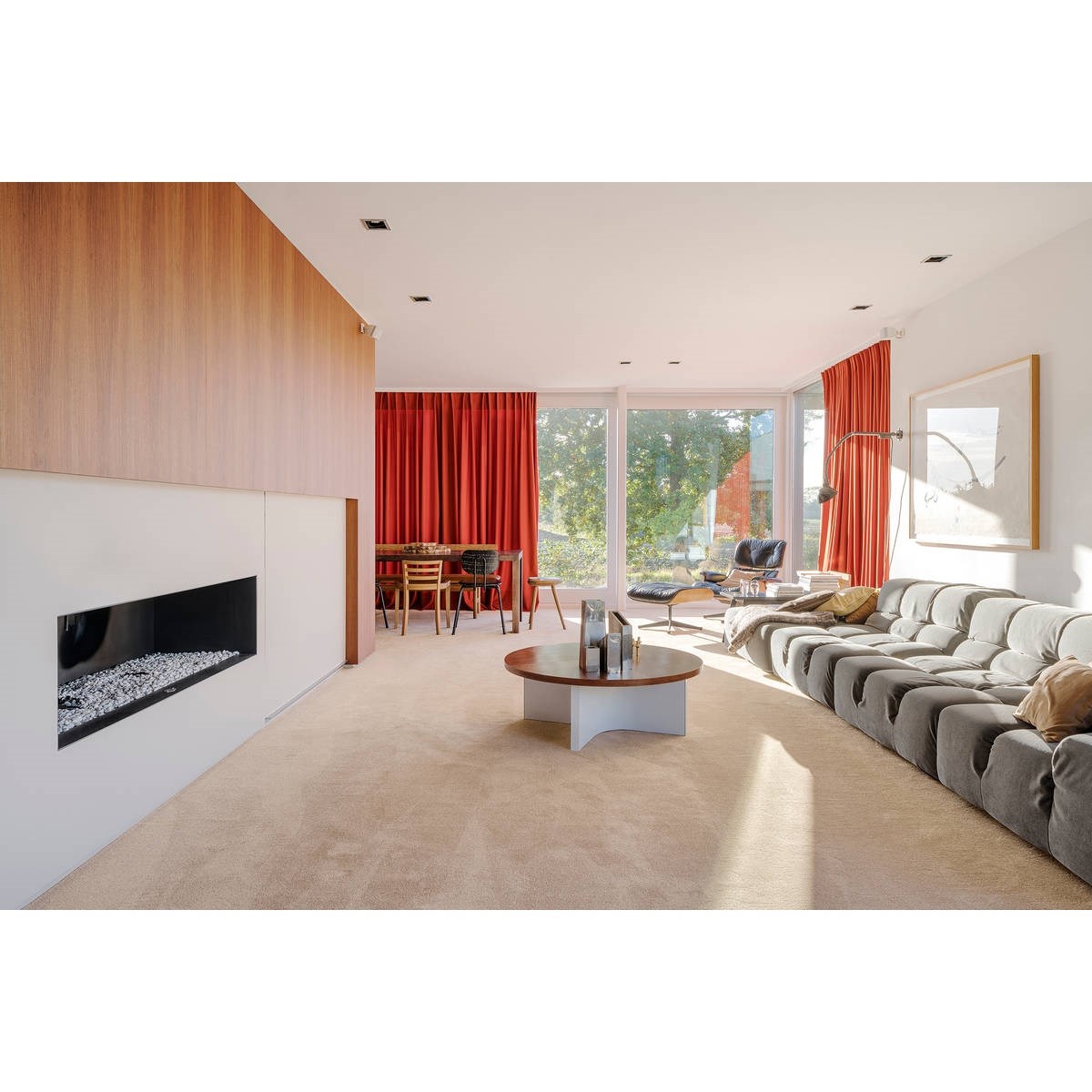 Heltäckningsmatta Sedna Varuna 35 400cm, Brun