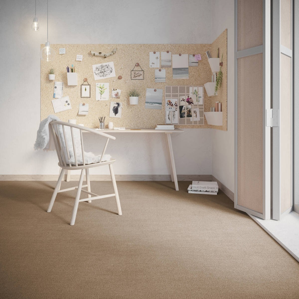 Heltäckningsmatta Simple Life Triumph 37 400cm, Brun