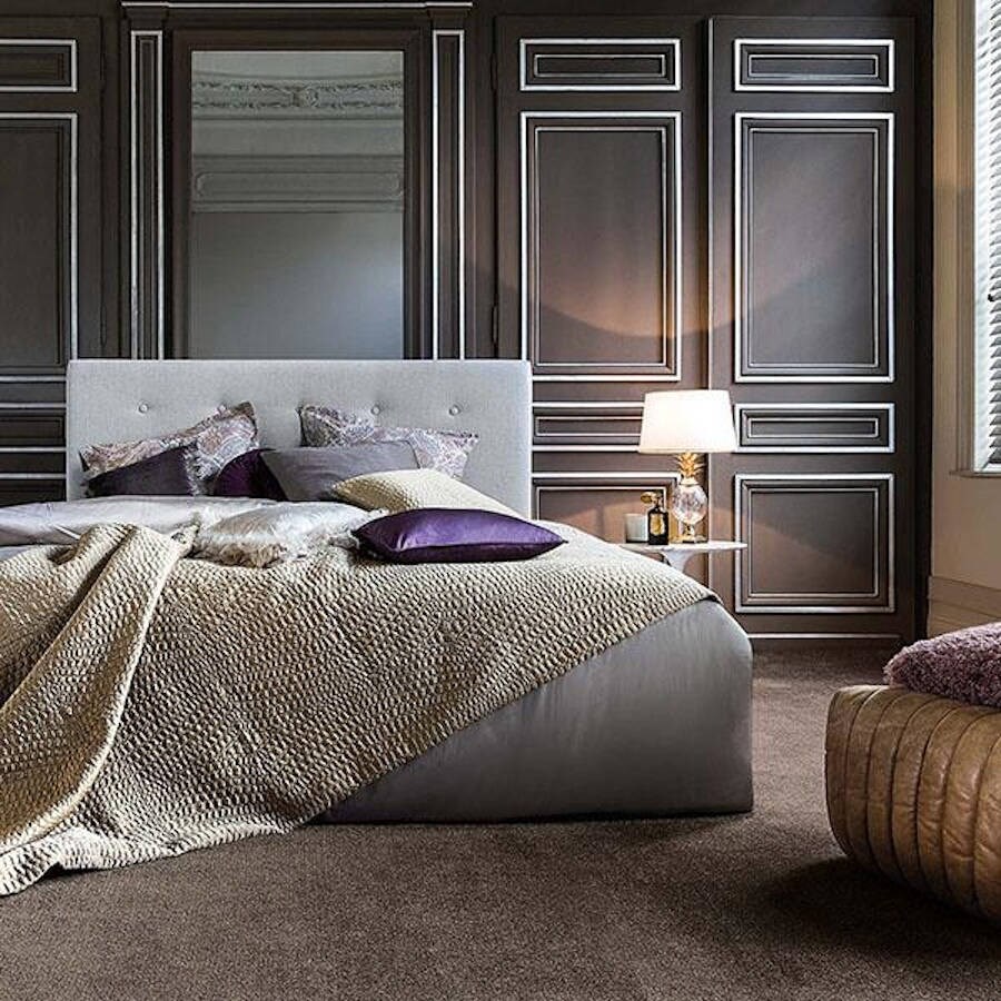 Heltäckningsmatta Sensualité Secret 44 400cm, Brun