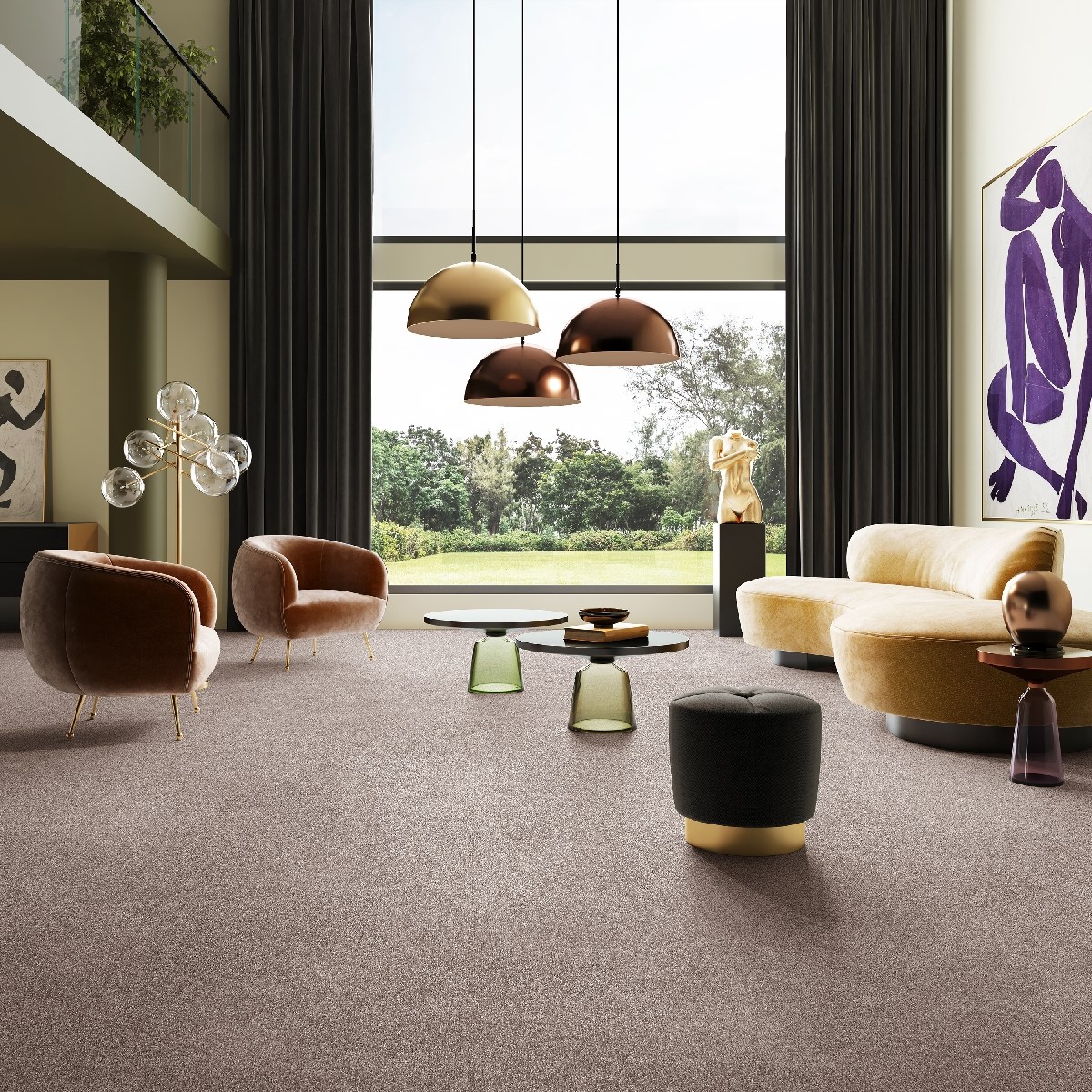 Heltäckningsmatta Sensualité Secret 44