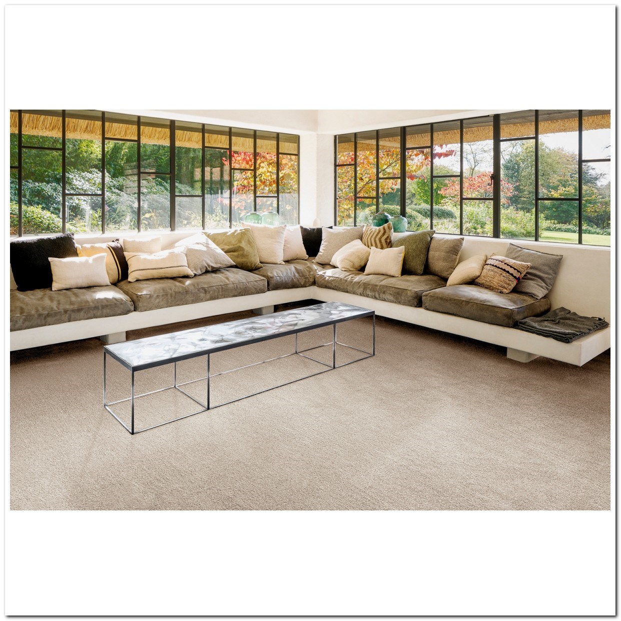 Heltäckningsmatta Sedna Ocean 39 500cm, Grå