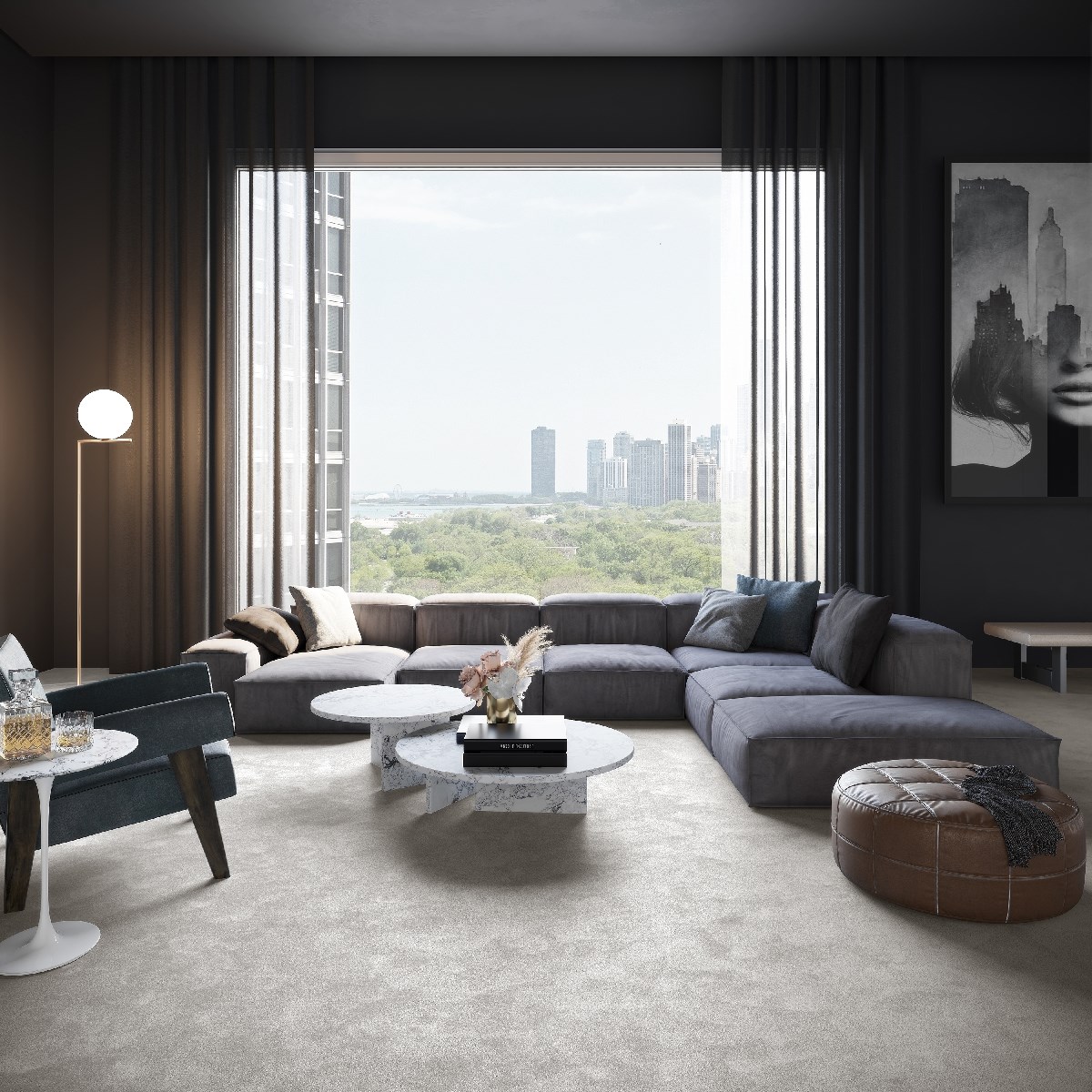 Heltäckningsmatta Sensualité Obsession 45