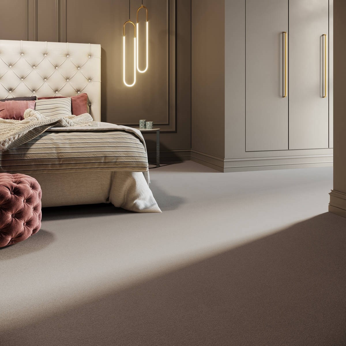 Heltäckningsmatta Classic Life Relax 49 400cm, Grå