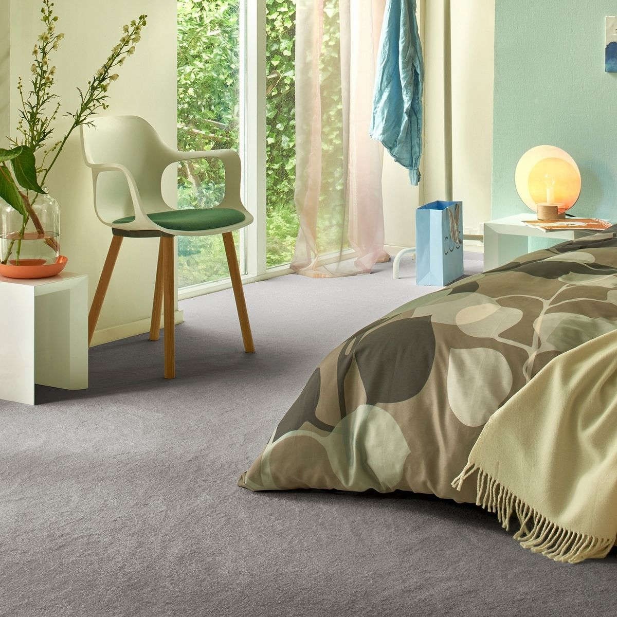 Heltäckningsmatta Sedna Kai 95 400cm, Grå