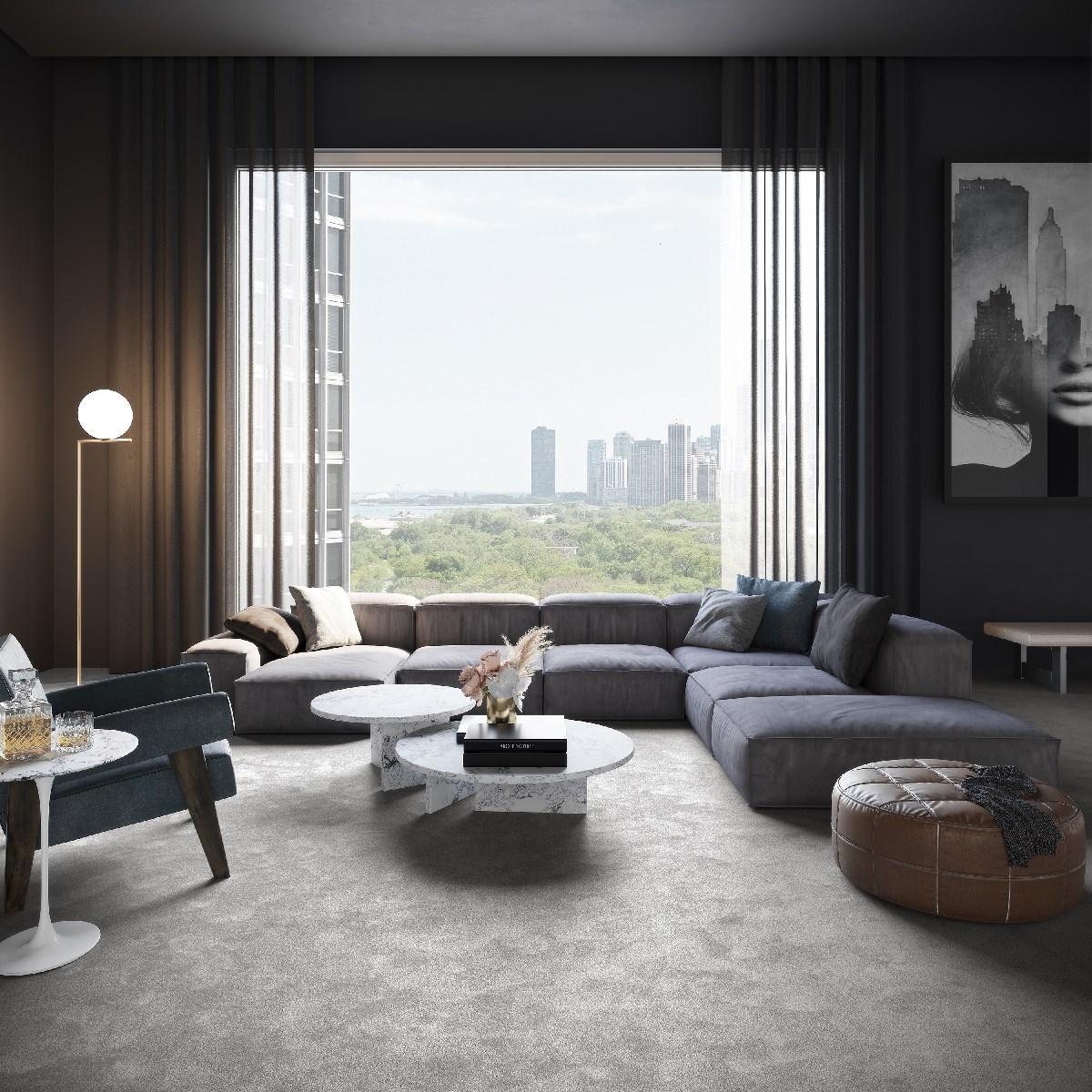 Heltäckningsmatta Sensualité Obsession 95