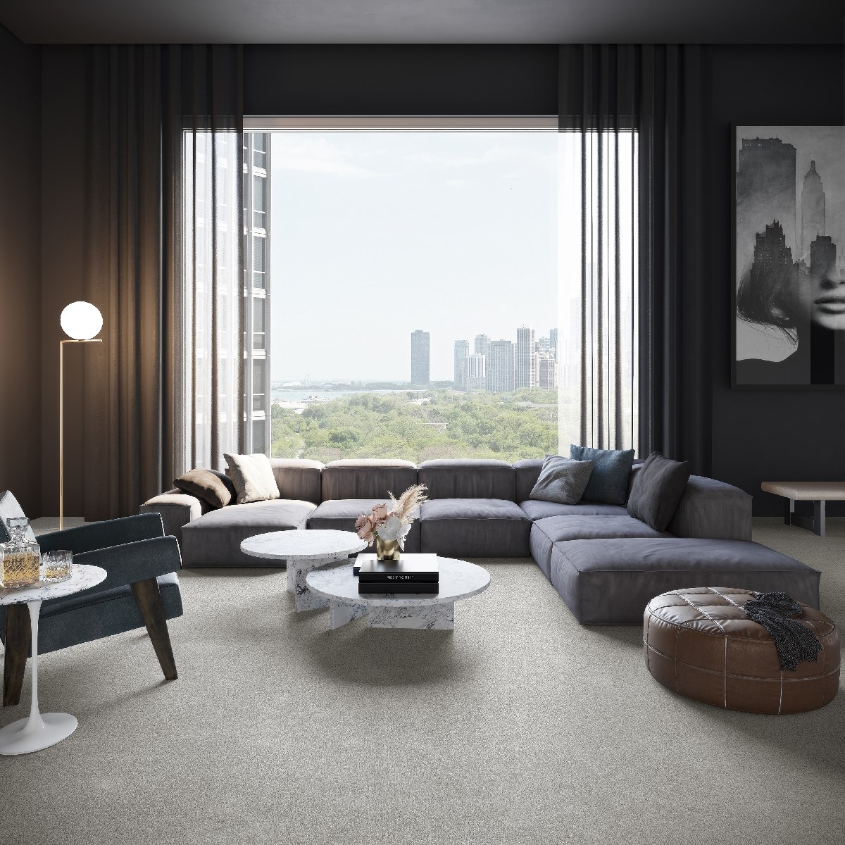 Heltäckningsmatta Sensualité Secret 95