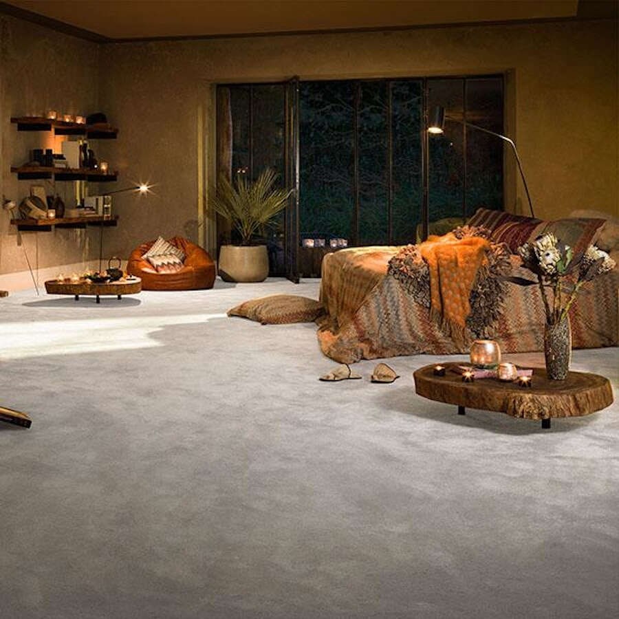 Heltäckningsmatta Sensualité Obsession 92 400cm, Ljusgrå