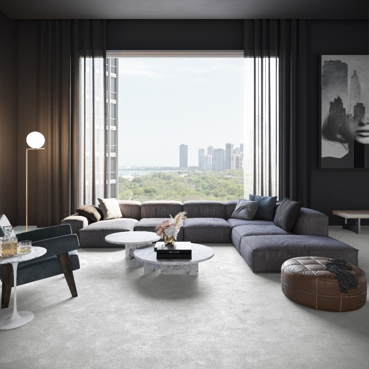 Heltäckningsmatta Sensualité Obsession 92