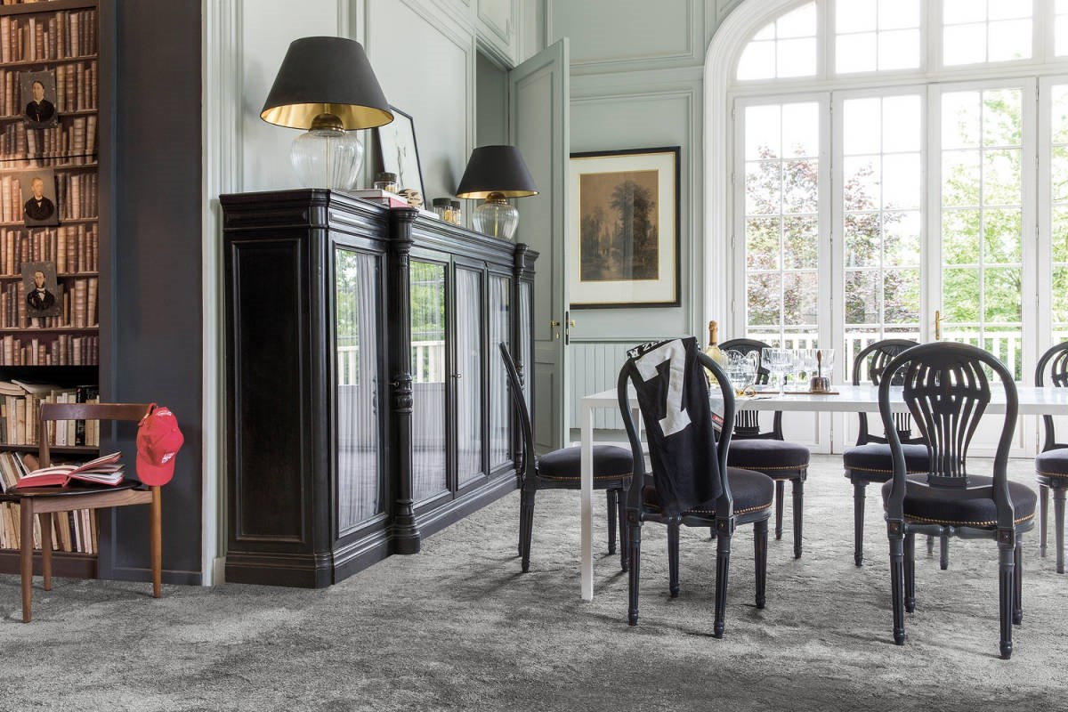 Heltäckningsmatta Invictus Magnificus 95 500cm, Mörkgrå