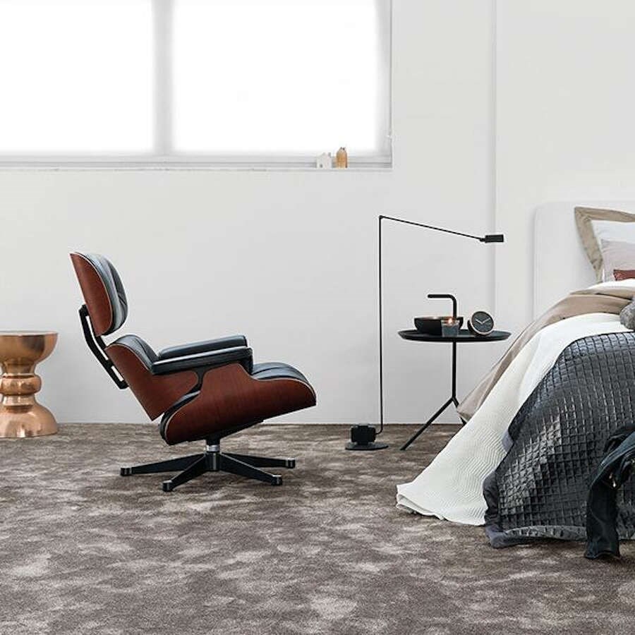 Heltäckningsmatta Sensualité Seduction 95 400cm, Mörkgrå