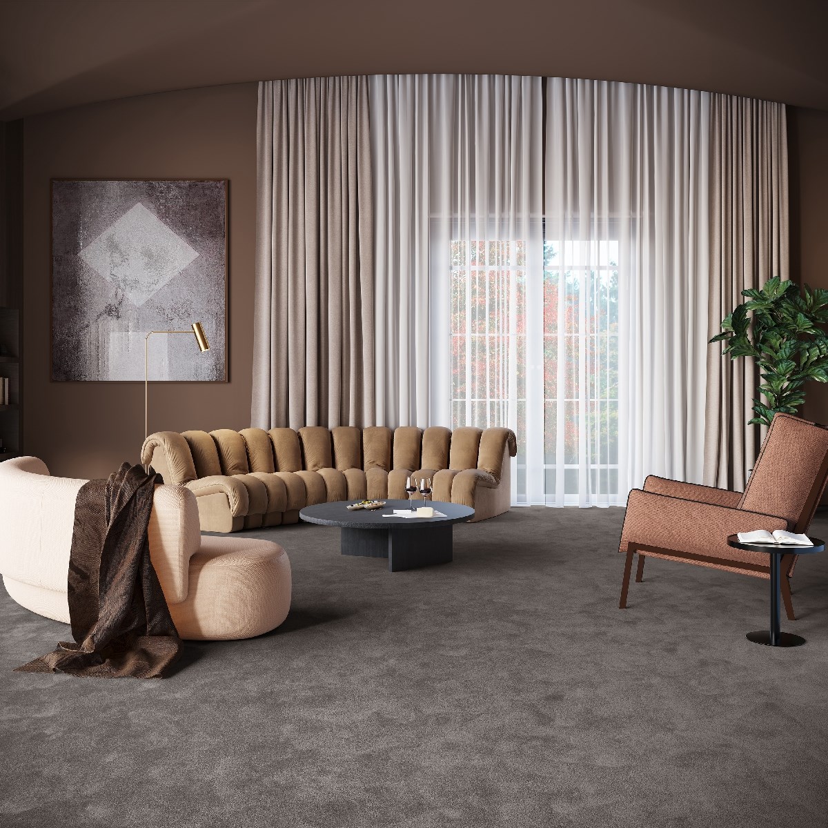 Heltäckningsmatta Sensualité Obsession 43