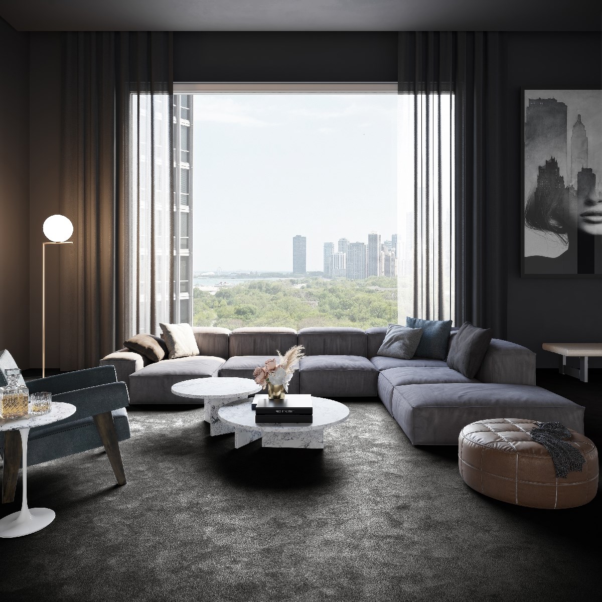 Heltäckningsmatta Sensualité Obsession 99