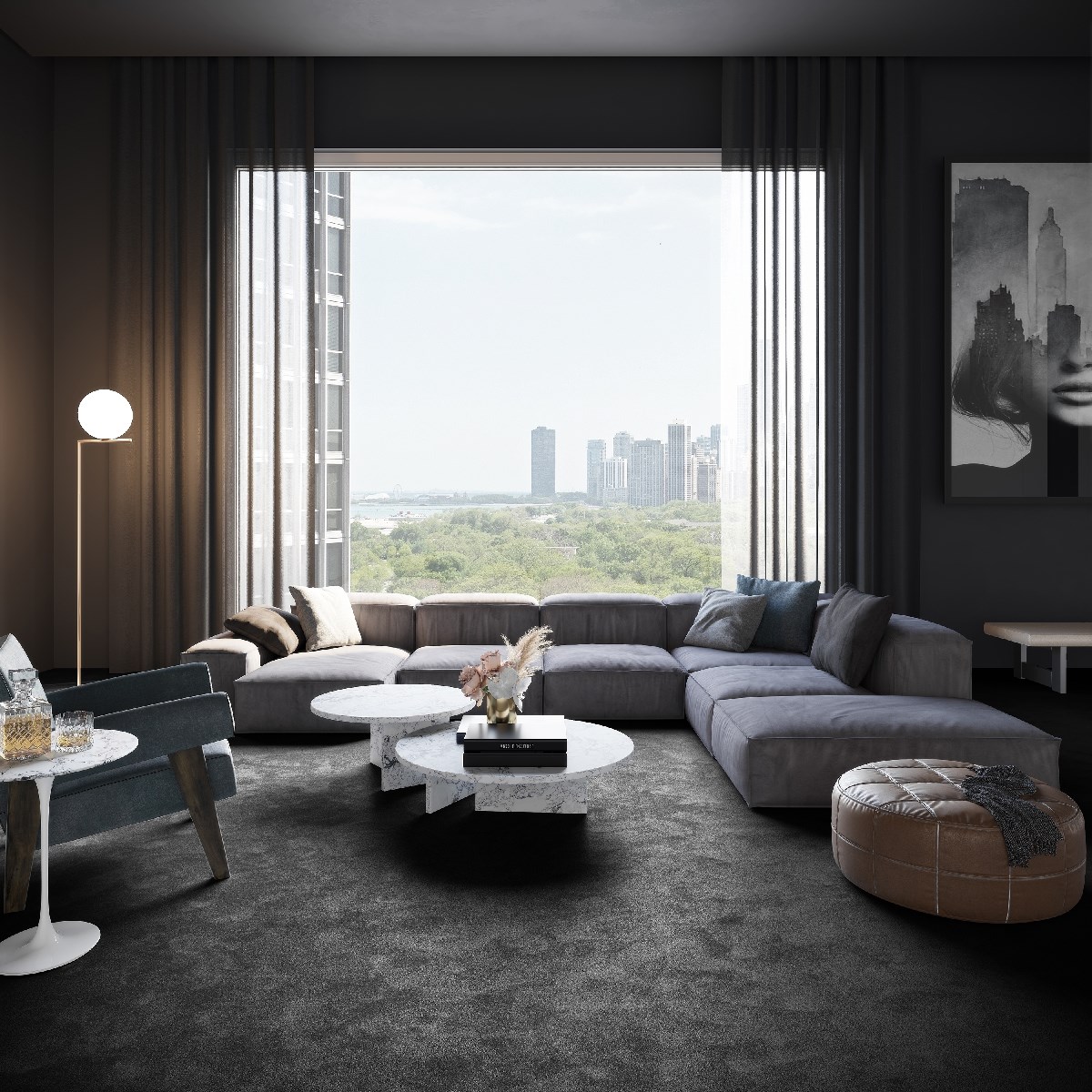 Heltäckningsmatta Sensualité Sensation 99