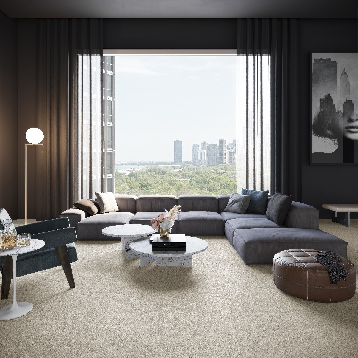 Heltäckningsmatta Sensualité Secret 03