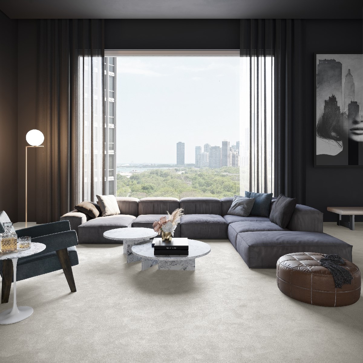 Heltäckningsmatta Sensualité Sensation 03