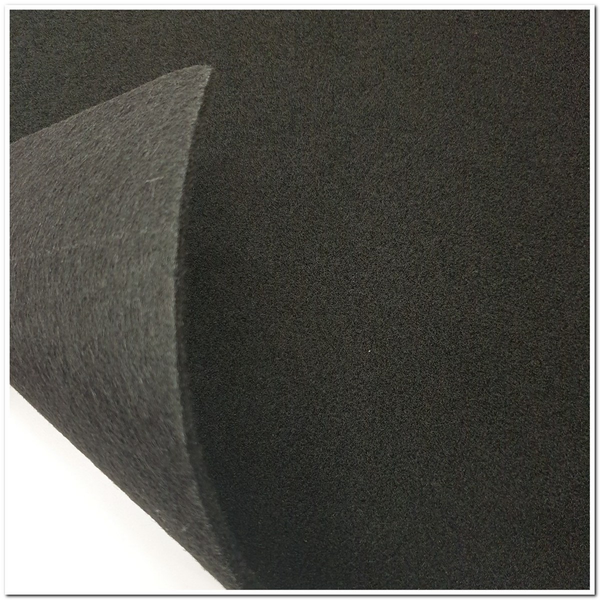 Nålfiltsmatta Båt & Bil Revexpo 1961 Noir, 200cm, Svart