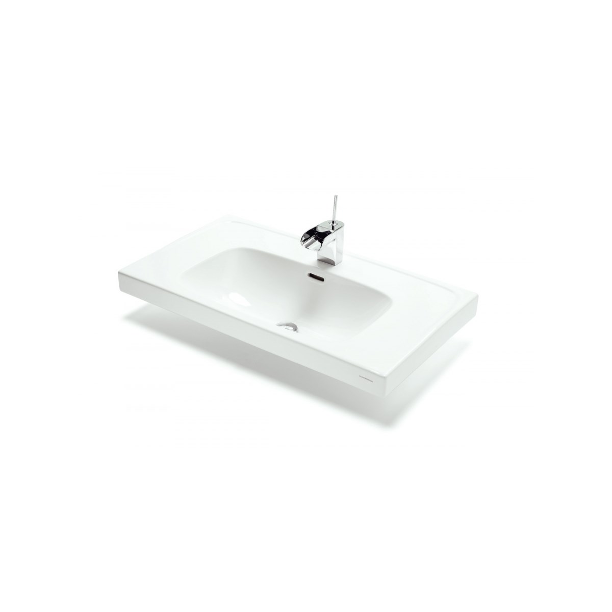 Handfat Deep 80x45cm, Vit