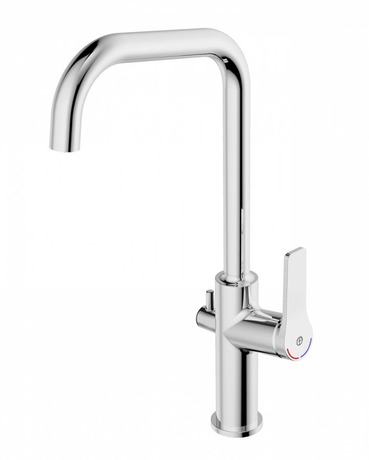 Köksblandare Epic Med Diskmaksinsavstängning Krom