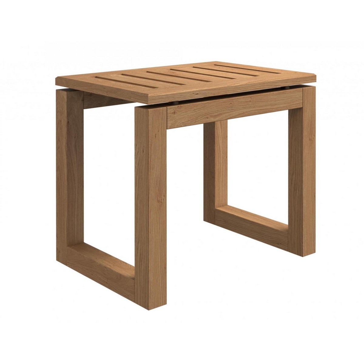 Badrumspall Ek, 48x43cm