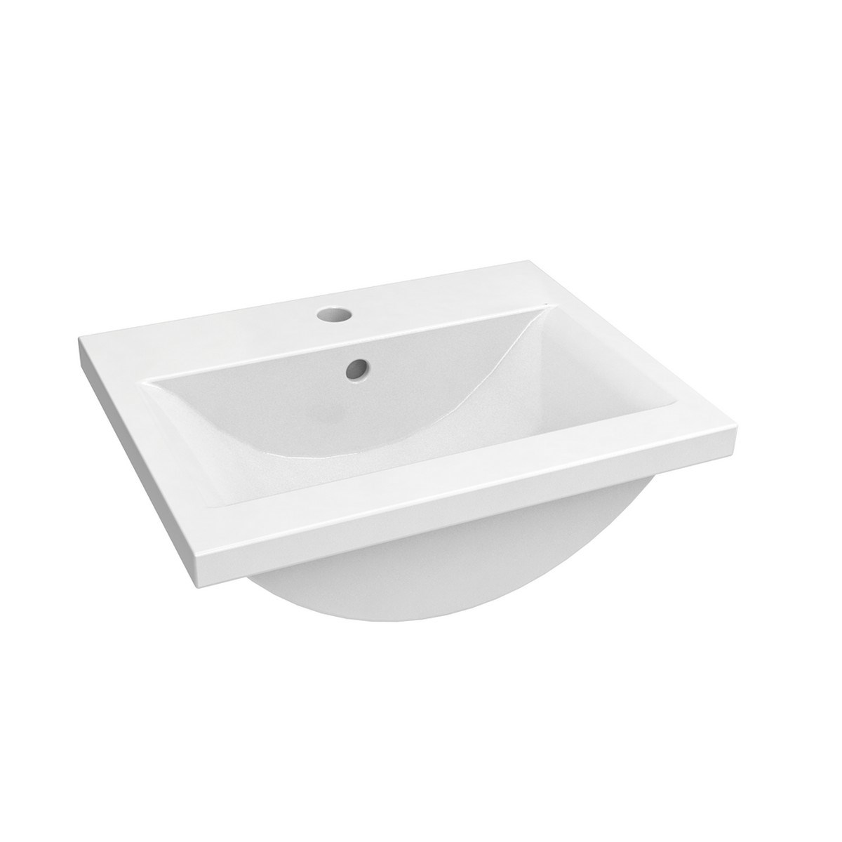 Handfat Paula 50x40cm, Vit