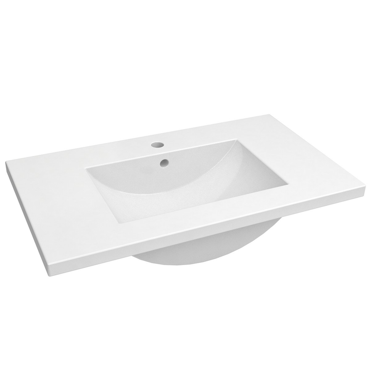 Handfat Seville 80x45cm, Vit