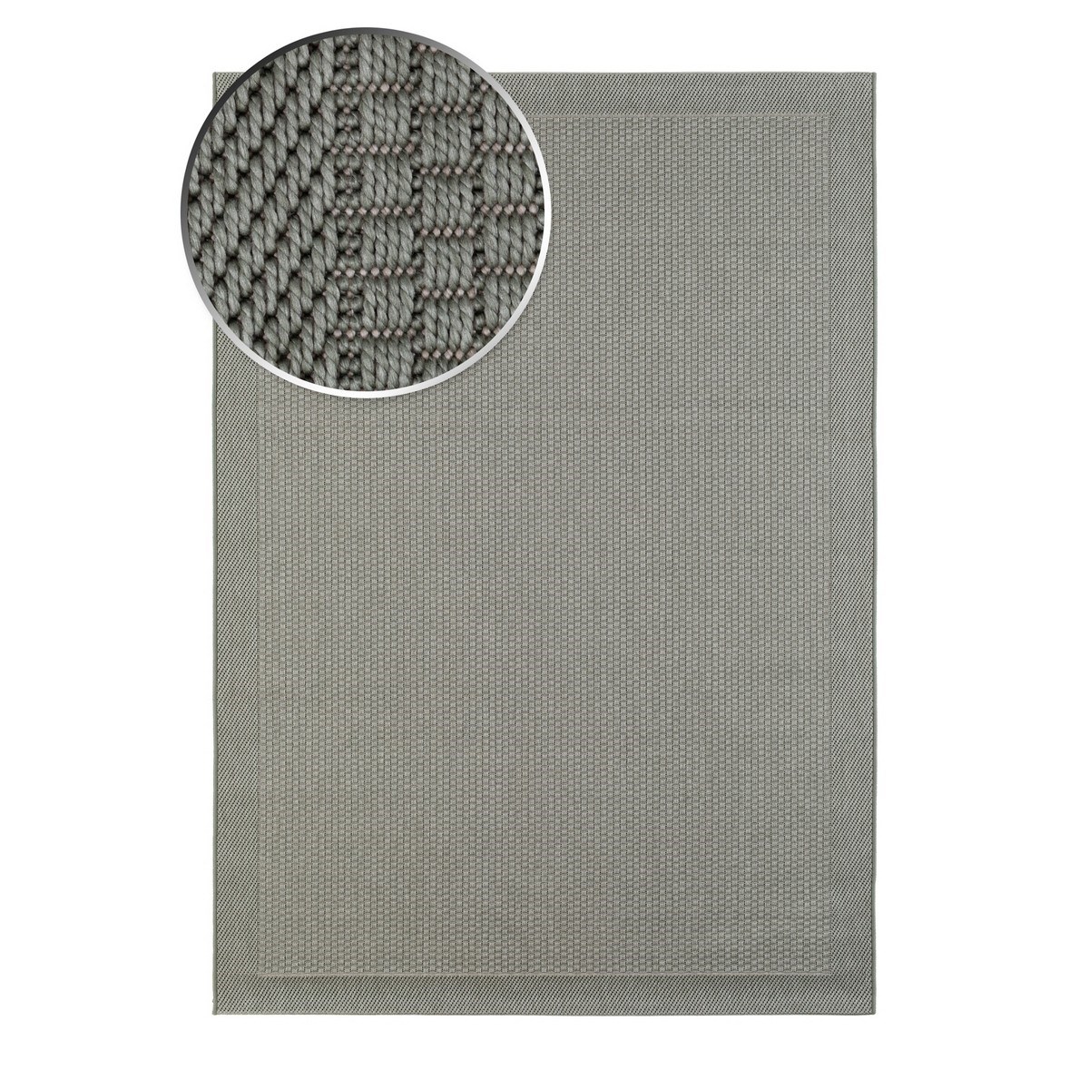 Vävd Matta Miami Grön, 160x230cm