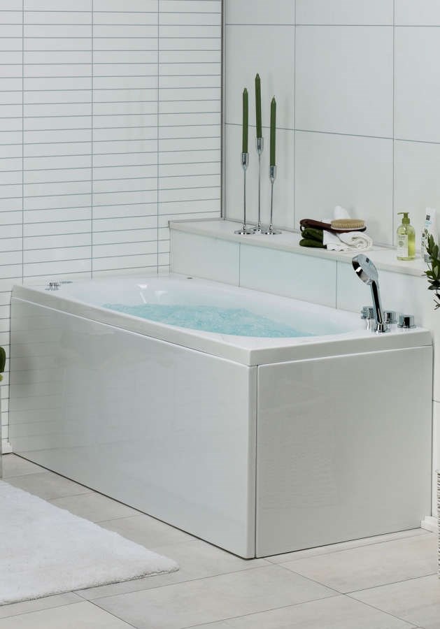 Massagebadkar Relounge Bronze 150cm, Höger