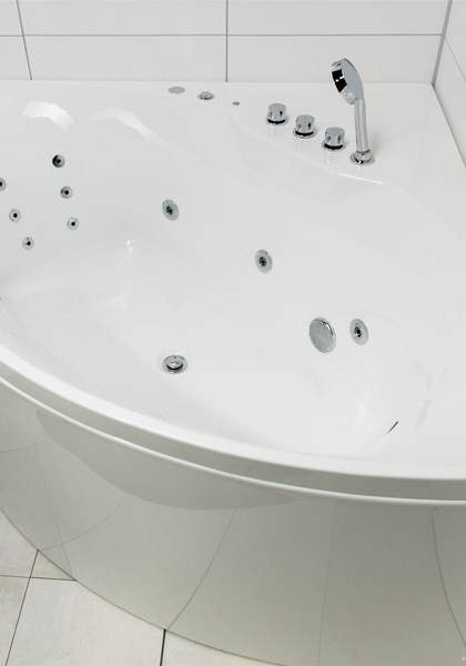 Massagebadkar Star Silver 140cm