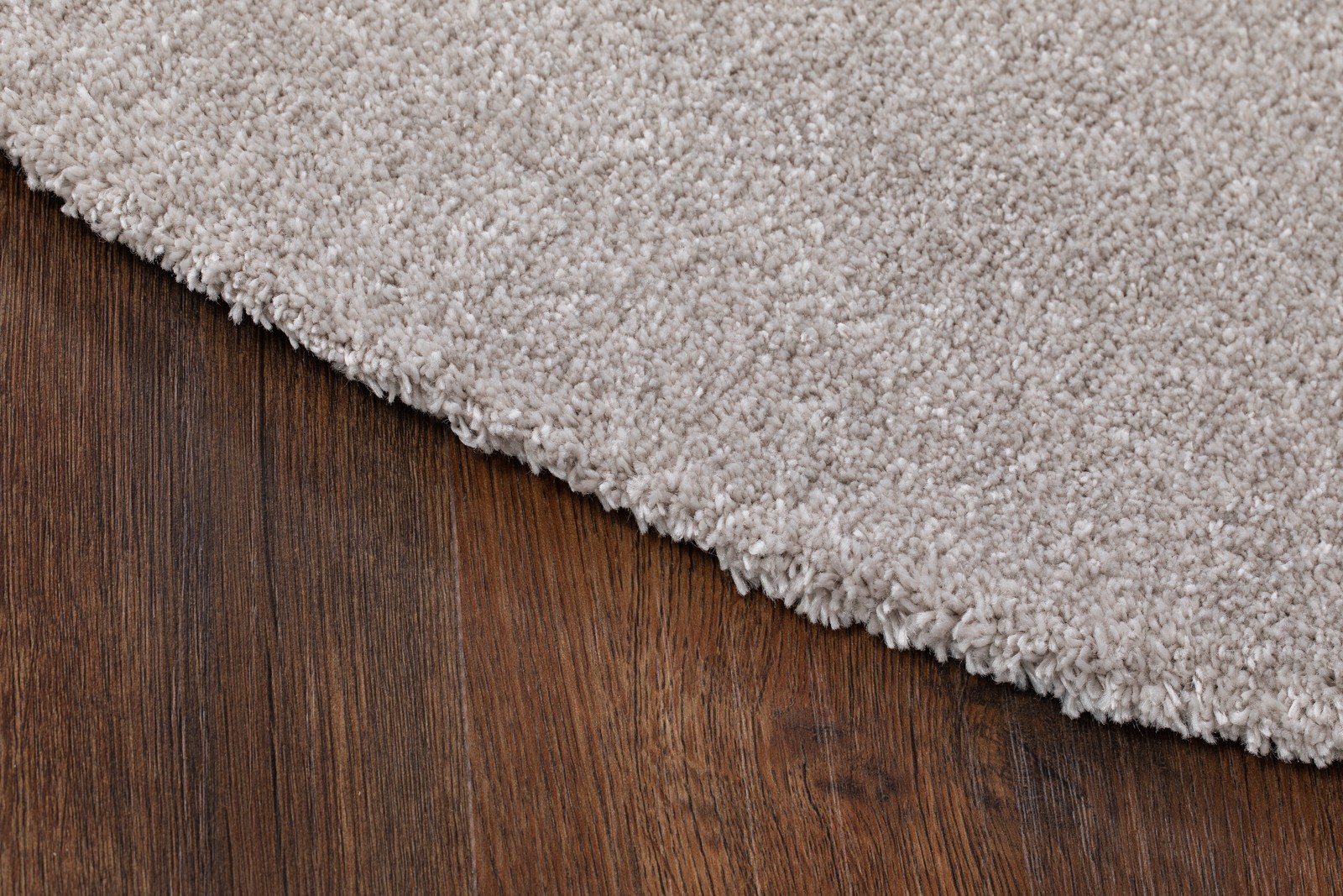 Ryamatta Sheraton Rund Silver, 80cm