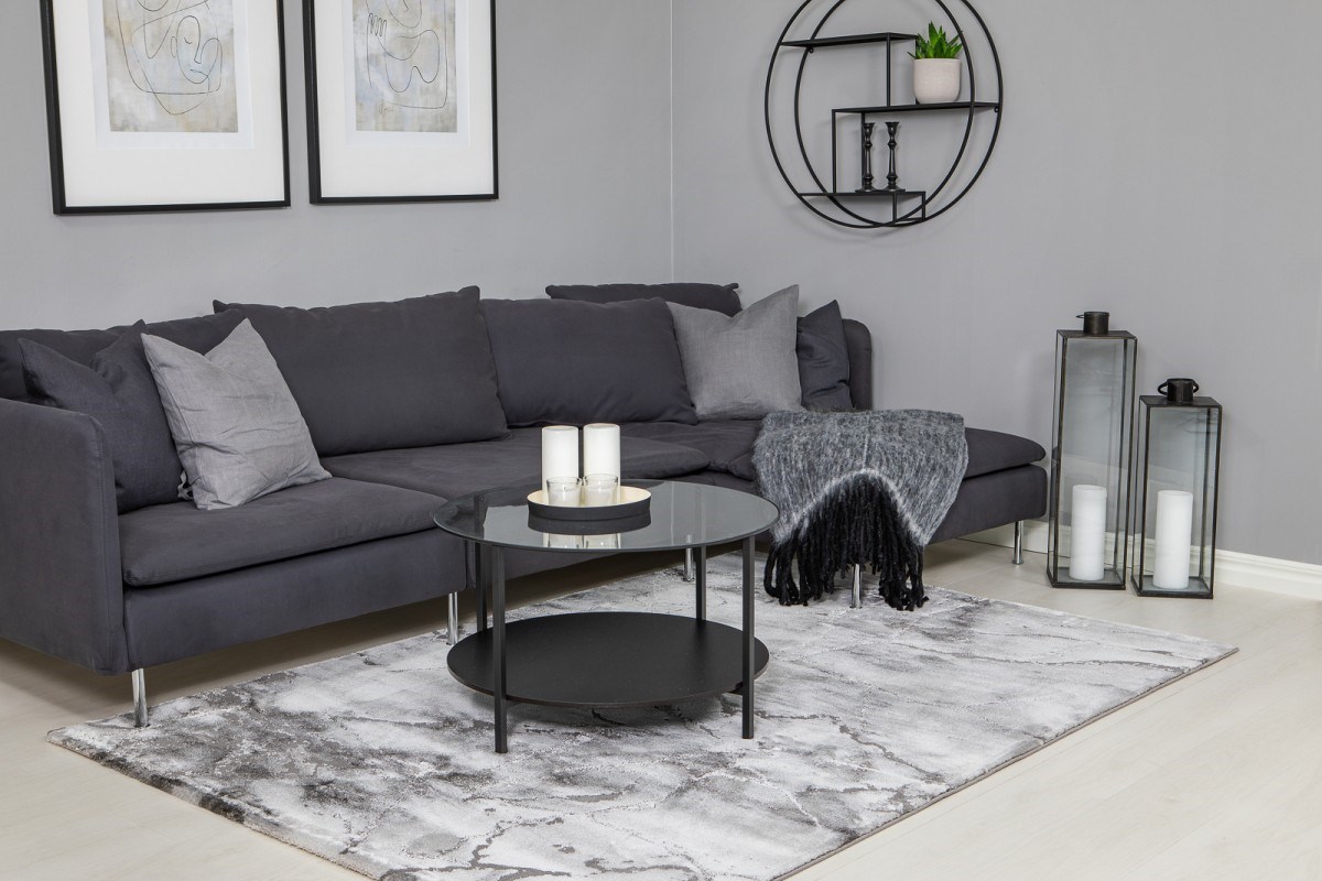 Wiltonmatta Craft Concrete Silver, 200x290cm