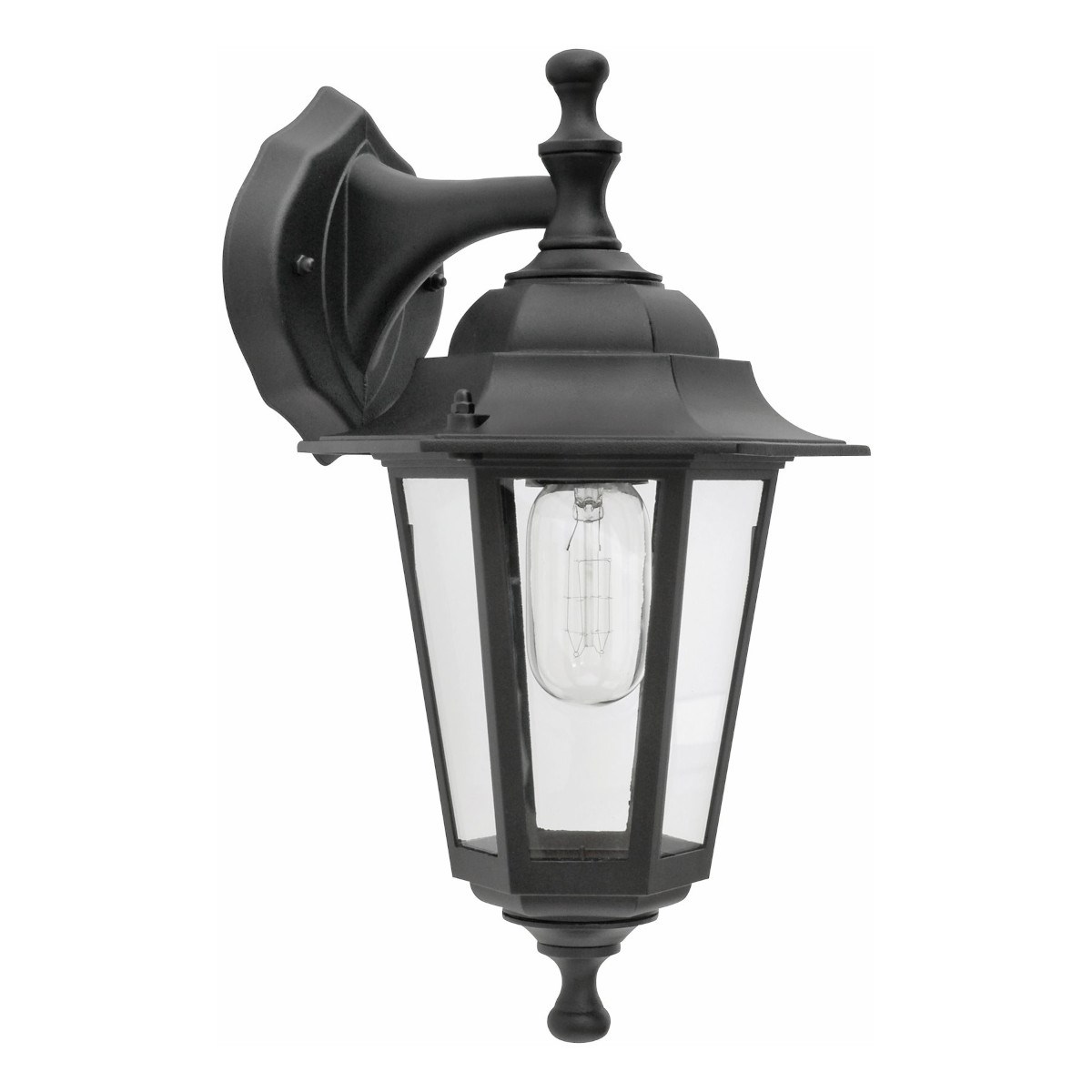 Fasadbelysning Idefjord 60 Svart