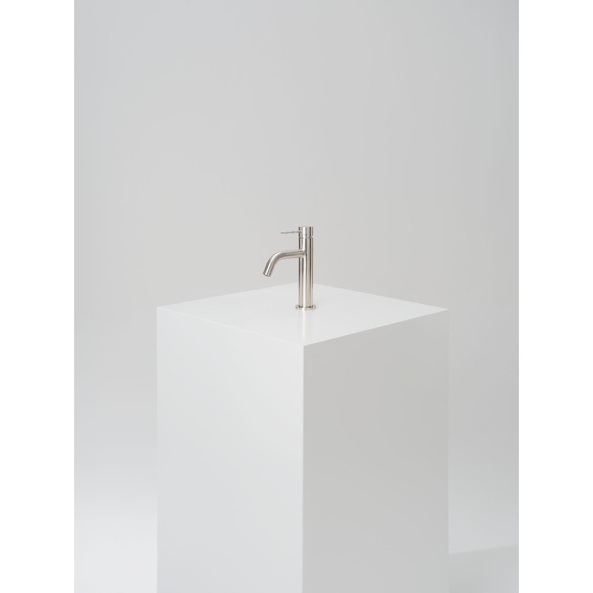 Tvättställsblandare Steel Voyage Mid Brushed Stainless